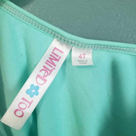 2 Girls 4T one piece suits, one NWT - Picture 4 of 4